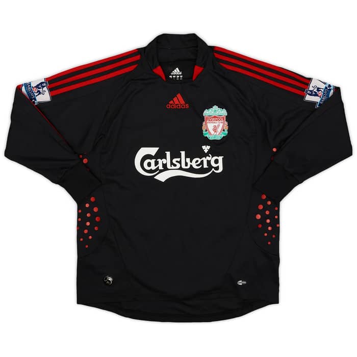 2008-09 Liverpool GK Shirt Reina #25 - 7/10 - (L.Boys)