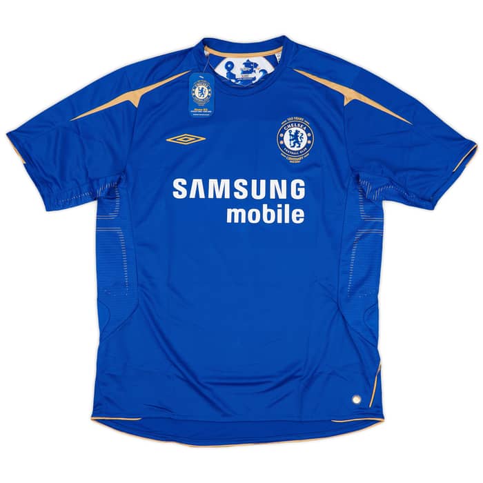 2005-06 Chelsea Centenary Home Shirt Drogba #15 (XL)