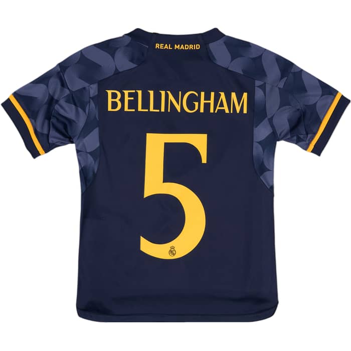 2023-24 Real Madrid Away Full Kit Bellingham #5 (5-6 Years)