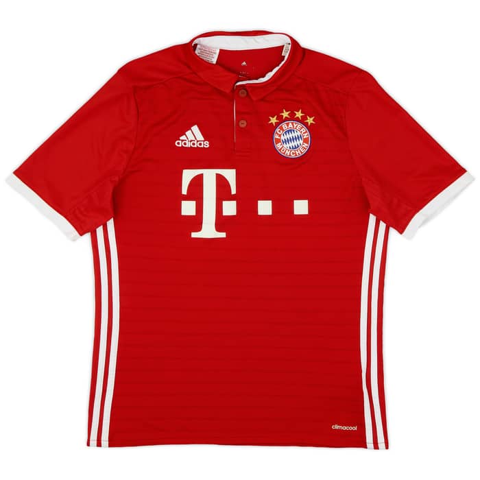 2016-17 Bayern Munich Home Shirt - 8/10 - (L.Boys)