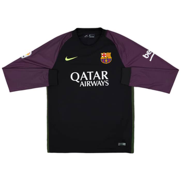2016-17 Barcelona GK Shirt - 8/10 - (M)
