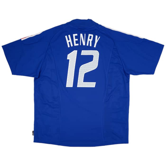 2002-04 France Home Shirt Henry #12 (XL)