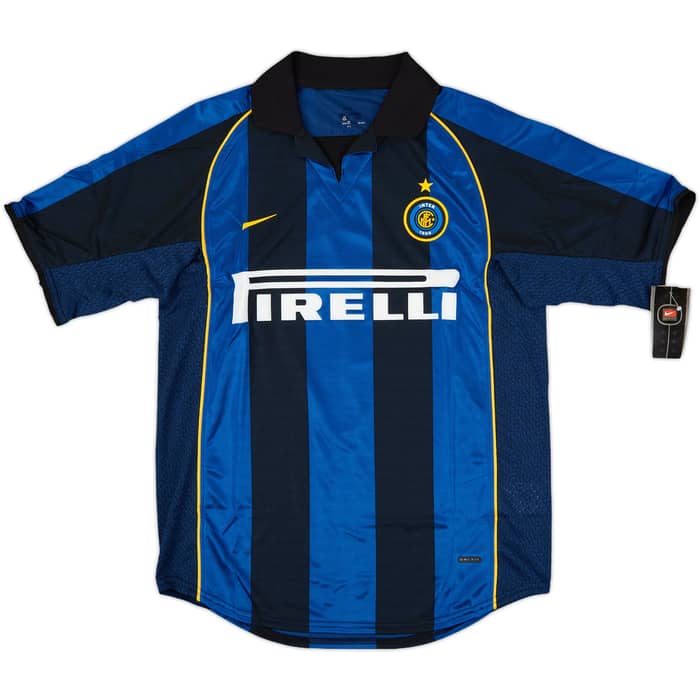 2001-02 Inter Milan Home Shirt Ronaldo #9 (S)