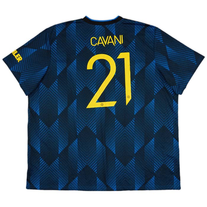 2021-22 Manchester United Third Shirt Cavani #21 - 9/10 - (4XL)
