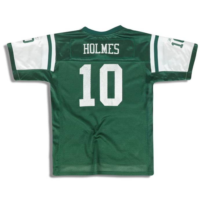 2010-11 New York Jets Holmes #10 Reebok On Field Jersey (Home) Y