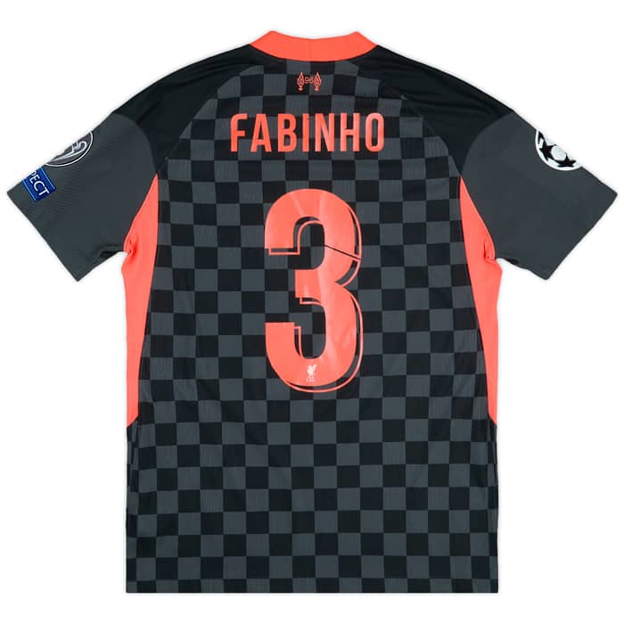 2020-21 Liverpool Authentic Third Shirt Fabinho #3 - 10/10 - (M)