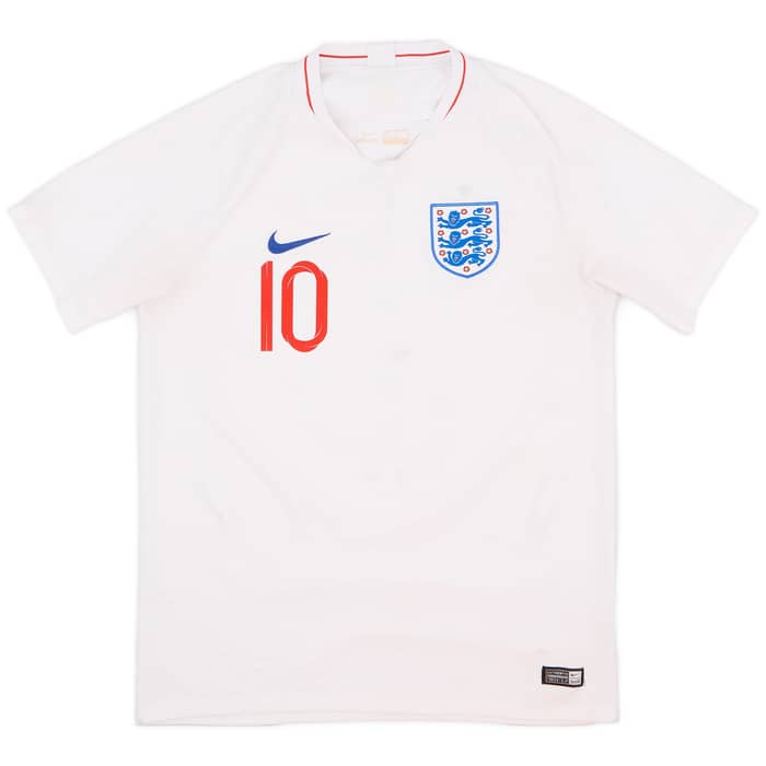 2018-19 England Home Shirt Rooney #10 - 6/10 - (L)