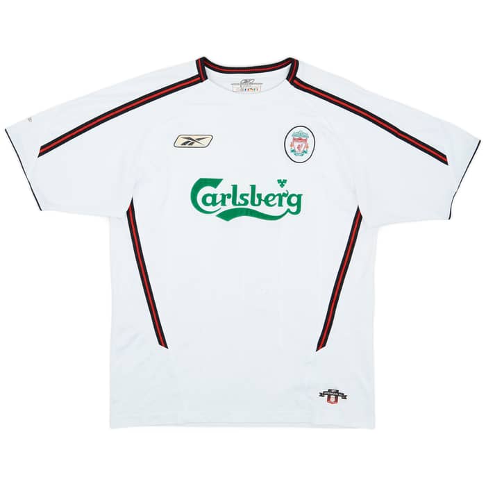 2003-04 Liverpool Away Shirt Gerrard #17 - 5/10 - (M)