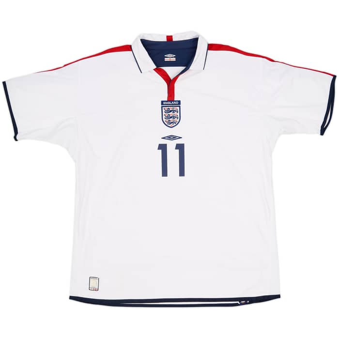 2003-05 England Home Shirt Lampard #11 - 9/10 - (XXL)