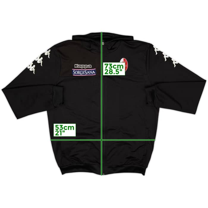 2019-20 Bari Player Issue Kappa Hooded Track Jacket - 8/10 - (XL)