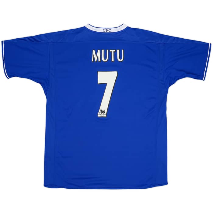Camiseta de local del Chelsea 2003-05 Mutu #7 - 8/10 - (XL)