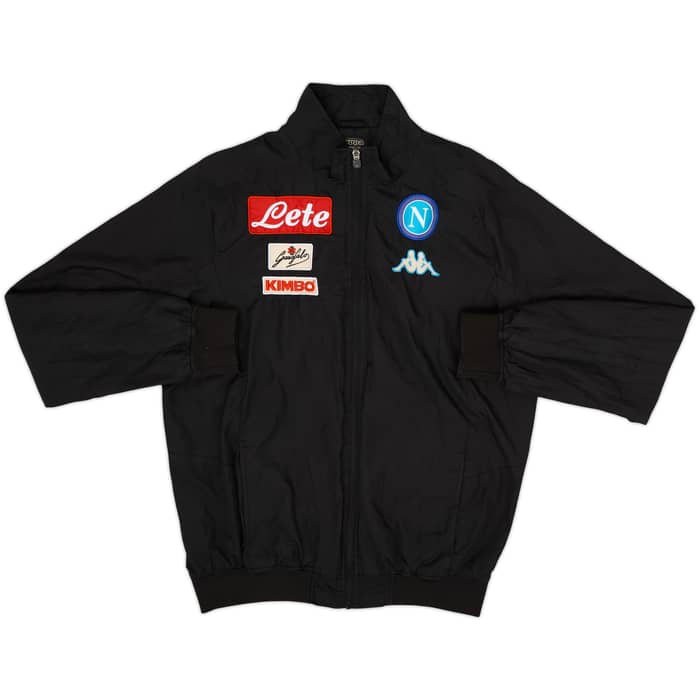 2016-17 Napoli Kappa Track Jacket - 8/10 - (XL)