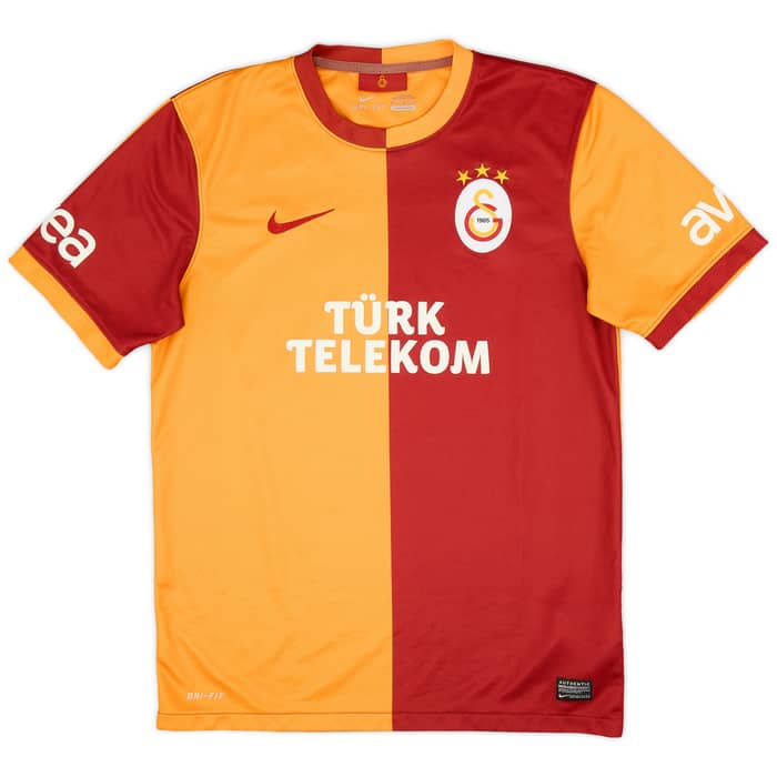 2013-14 Galatasaray Home Shirt - 8/10 - (M)