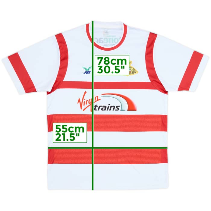 Camiseta de local del Doncaster Rovers 2017-18 - 7/10 - (L)