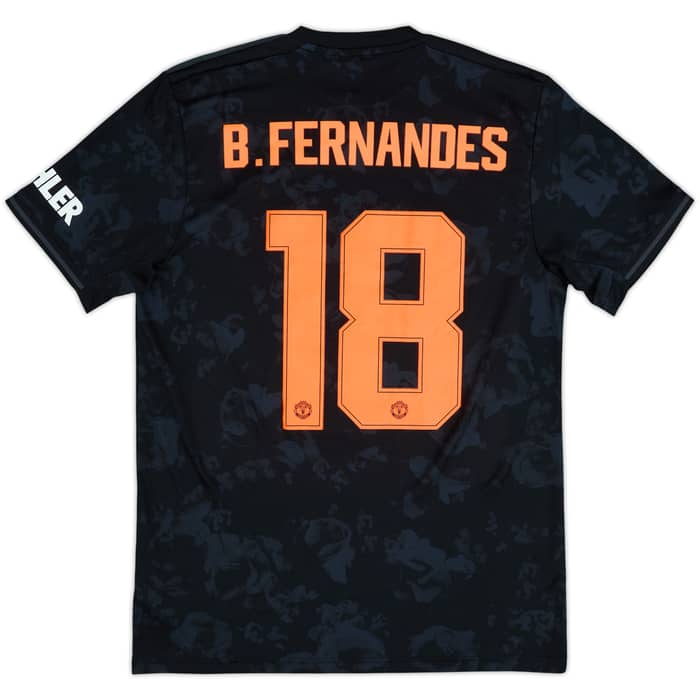 2019-20 Manchester United Third Shirt B. Fernandes #18 - 8/10 - (M)