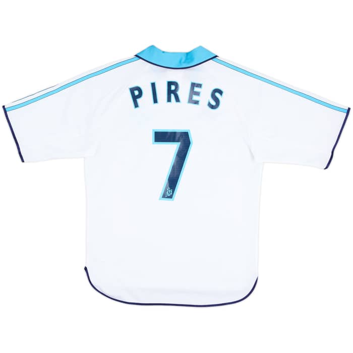 1999-00 Olympique de Marsella Camiseta de local Pires #7 - 8/10 - (S)