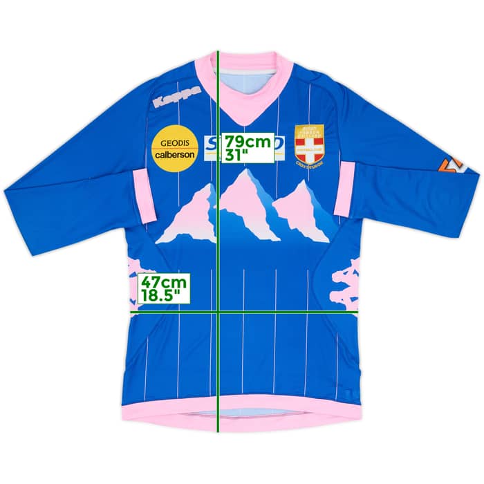 2012-13 Evian Away L/S Shirt - 5/10 - (S)