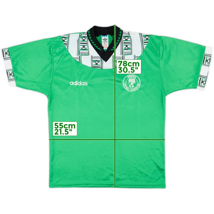 1994-95 Nigeria Home Shirt - 9/10 - (L)
