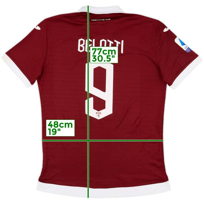 2019-20 Torino Home Shirt Belotti #9 - 9/10 - (L)