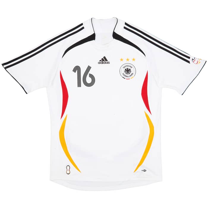 2005-07 Germany Home Shirt Lahm #16 - 5/10 - (M)