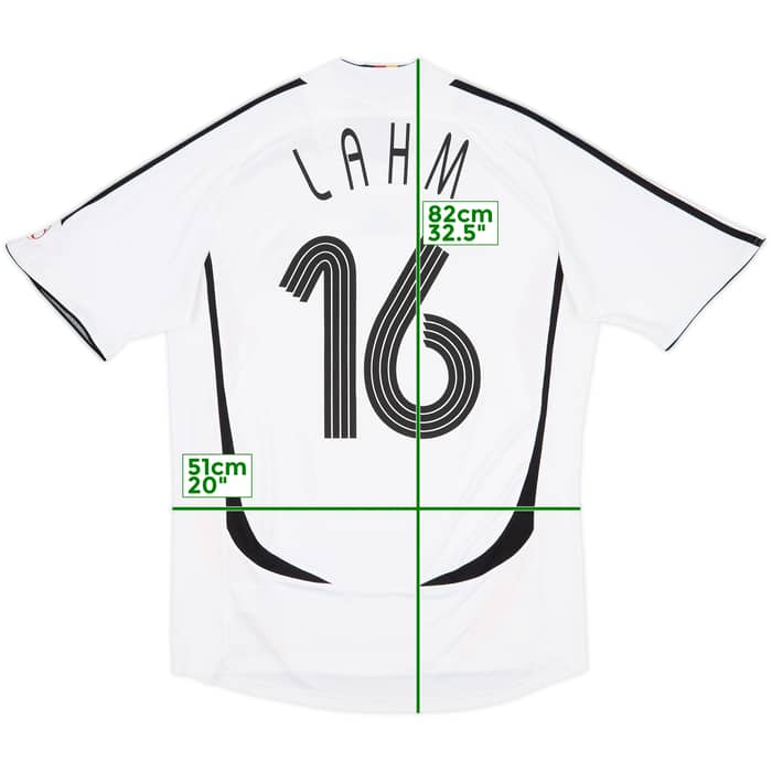 2005-07 Germany Home Shirt Lahm #16 - 5/10 - (M)