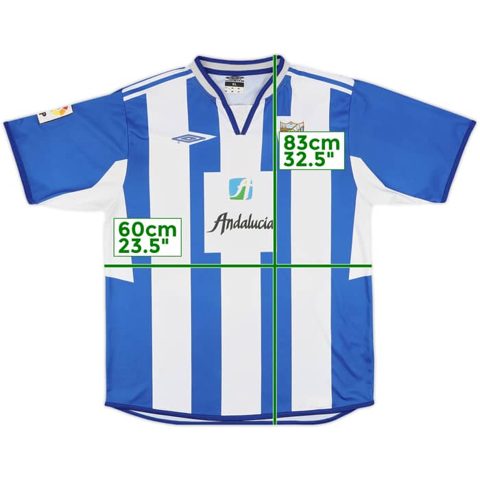 2005-07 Malaga Home Shirt - 7/10 - (XL)