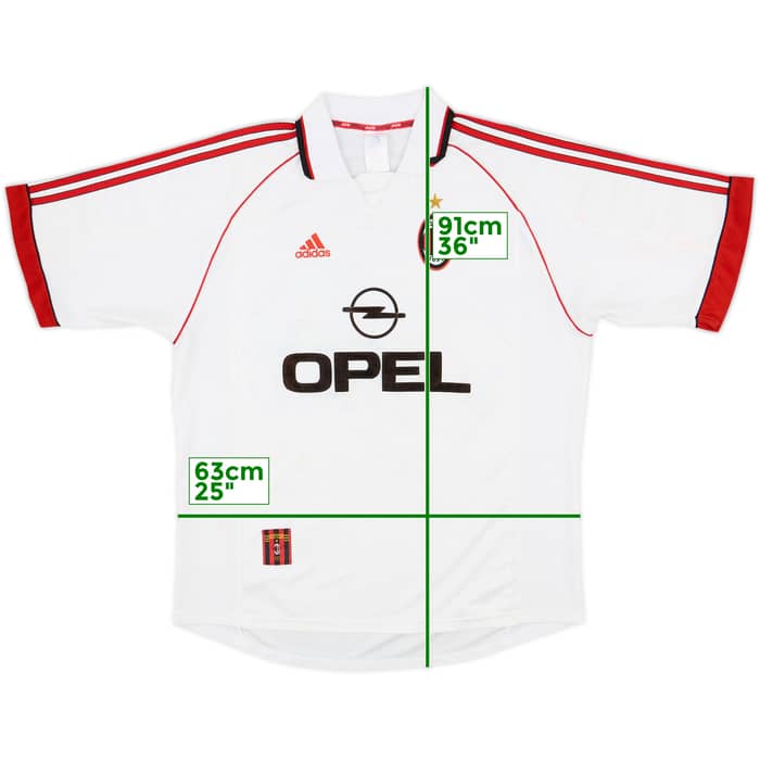 1998-99 AC Milan Away Shirt - 6/10 - (XL)