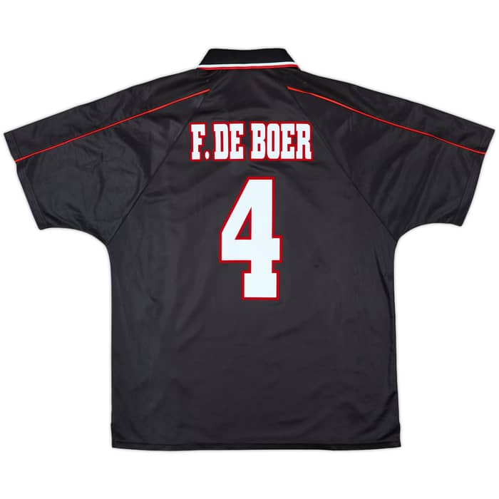 1998-99 Ajax Away Shirt F.De Boer #4 - 7/10 - (XL)