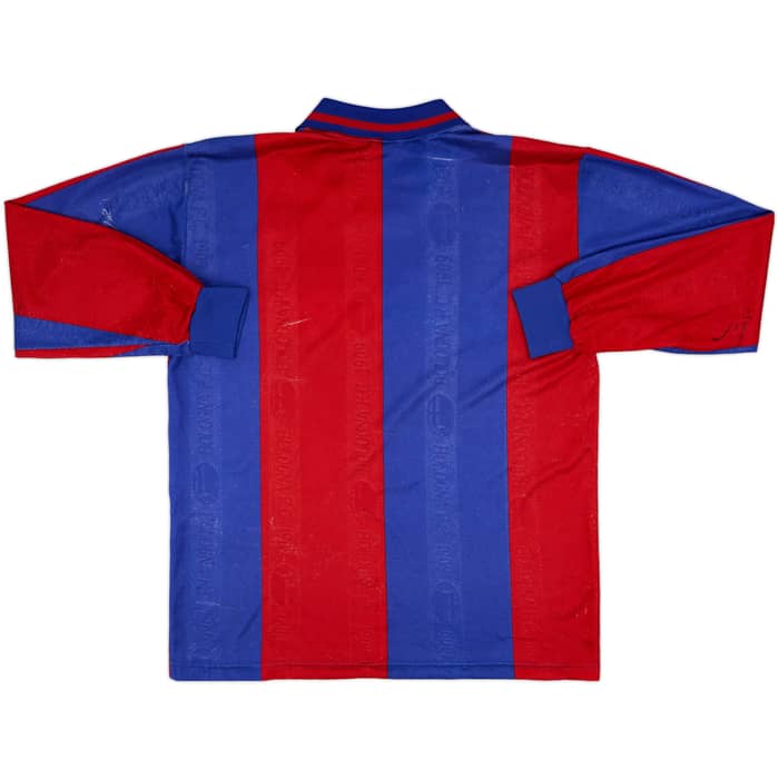 1996-97 Bologna Home L/S Shirt - 6/10 - (L)