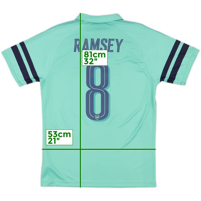 2018-19 Arsenal Third Shirt Ramsey #8 - 8/10 - (M)