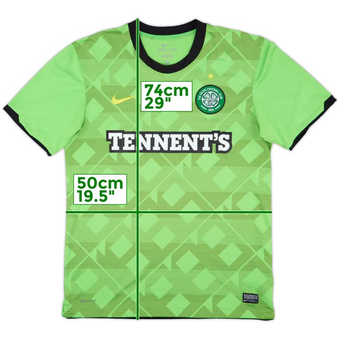 2010-11 Celtic Away Shirt - 8/10 - (M)