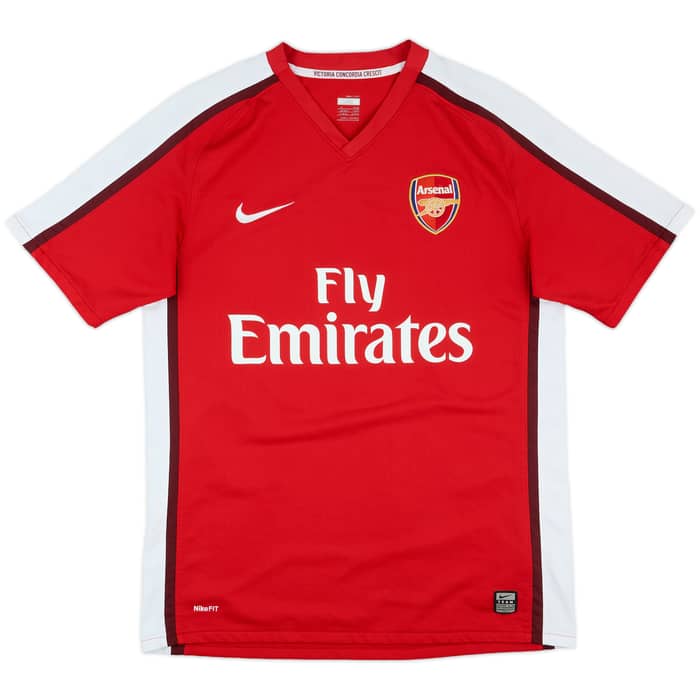 2008-10 Arsenal Home Shirt Fabregas #4 - 8/10 - (M)