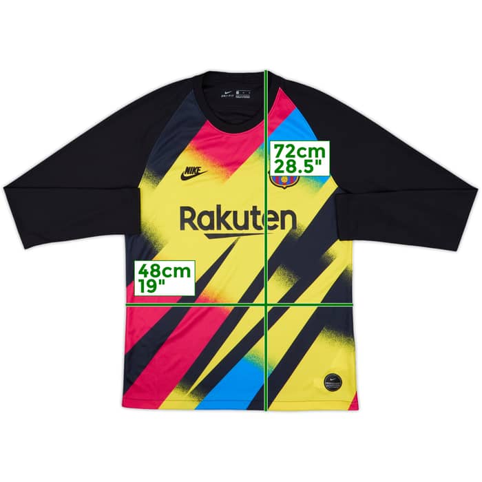 2019-20 Barcelona GK Shirt - 10/10 - (M)
