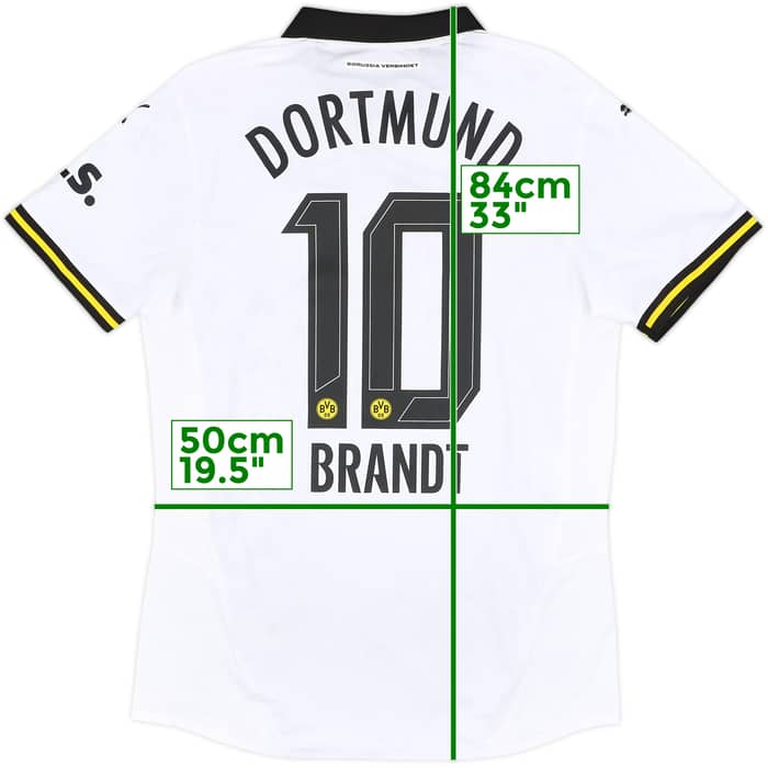 2024-25 Borussia Dortmund Authentic Third Shirt Brandt #10 (M)