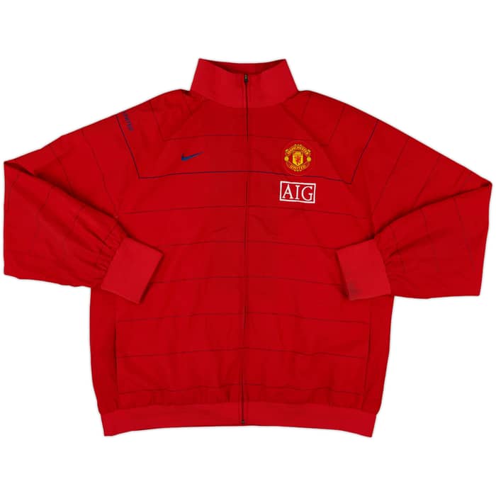 2008-09 Manchester United Nike Track Jacket - 8/10 - (XXL)