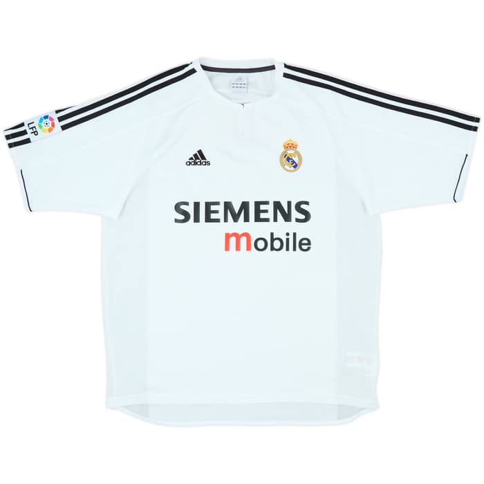 2003-04 Real Madrid Home Shirt Beckham #23 - 8/10 - (L)