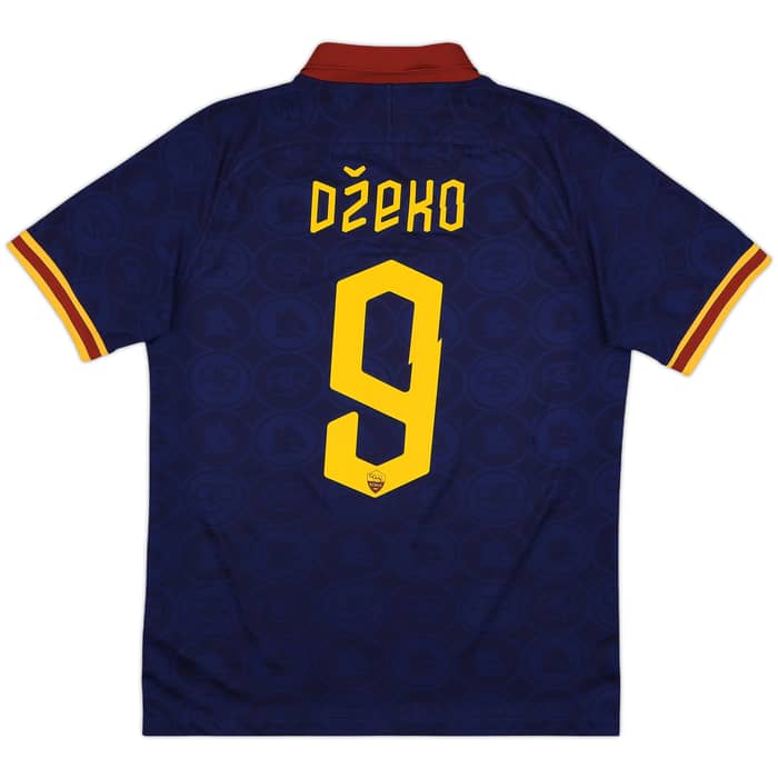 2019-20 Roma Third Shirt Dzeko #9 - 9/10 - (M)
