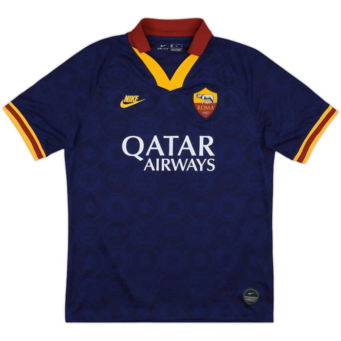 2019-20 Roma Third Shirt Dzeko #9 - 9/10 - (M)