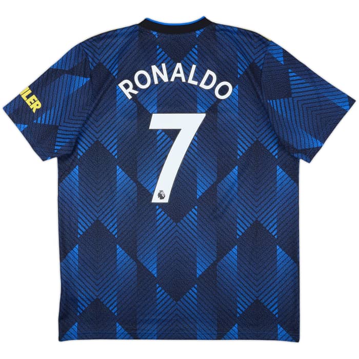 2021-22 Manchester United Third Shirt Ronaldo #7 - 10/10 - (XL)