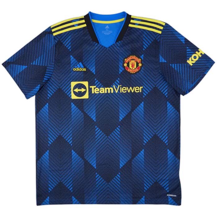 2021-22 Manchester United Third Shirt Ronaldo #7 - 10/10 - (XL)
