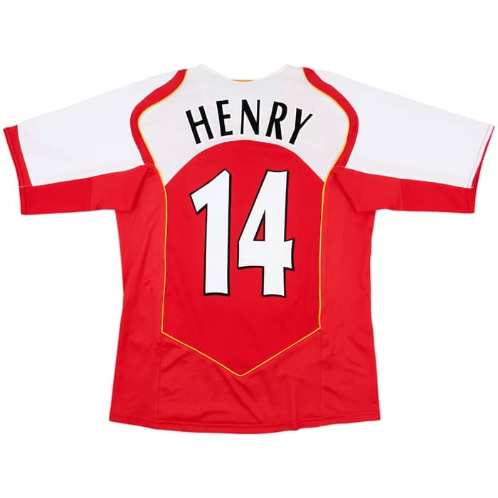 2004-05 Arsenal Home Shirt Henry #14 - 10/10 - (M)