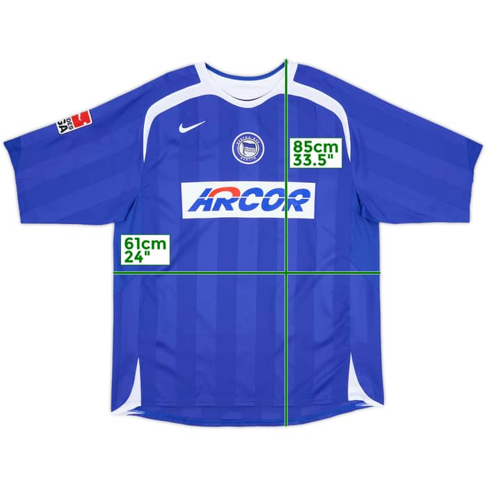 2005-06 Hertha Berlin Home Shirt - 8/10 - (XL)