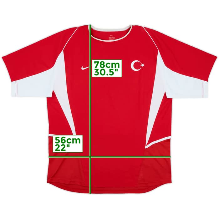 2003-04 Turkey Home Shirt - 8/10 - (L)