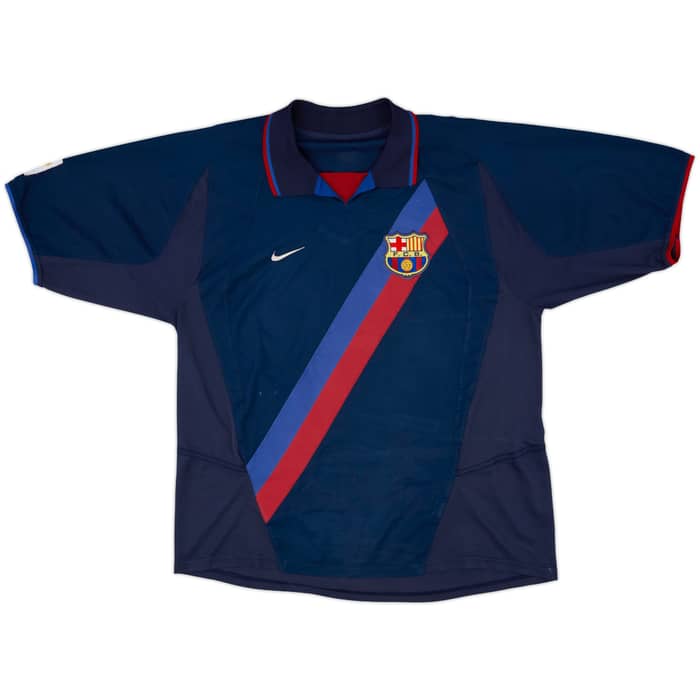 2002-03 Barcelona Away Shirt Xavi #6 - 5/10 - (L)