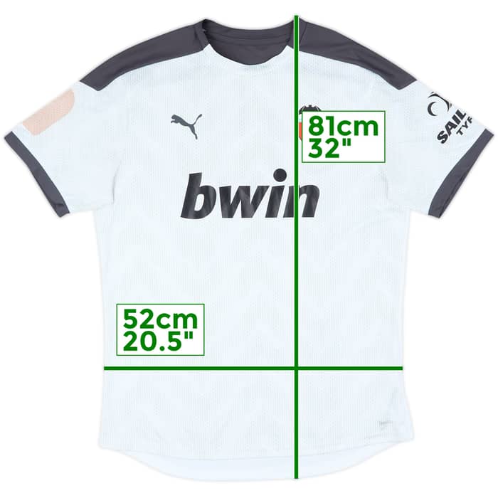 2020-21 Valencia Puma Training Shirt - 7/10 - (XL)