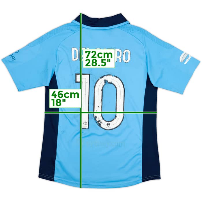 2012-13 Sydney FC Home Shirt Del Piero #10 - 4/10 - (M)