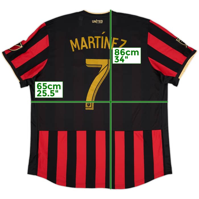 2019-20 Atlanta United Authentic Home Shirt Martinez #7 (XXL)