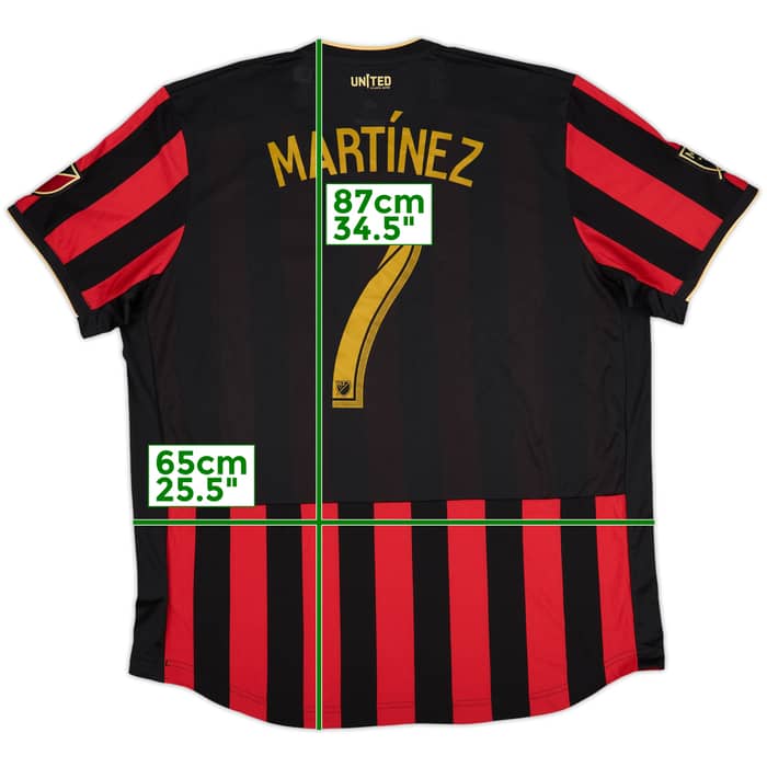 2019-20 Atlanta United Authentic Home Shirt Martinez #7 (XXL)