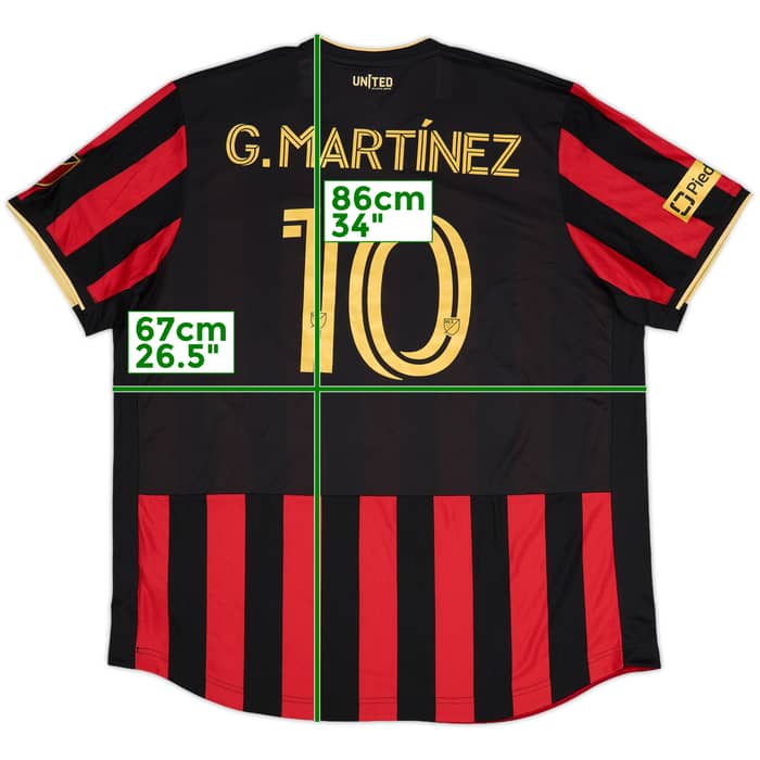2019-20 Atlanta United Authentic Home Shirt G.Martinez #10 (XXL)