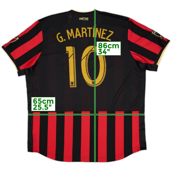 2019-20 Atlanta United Authentic Home Shirt G.Martinez #10 (XXL)